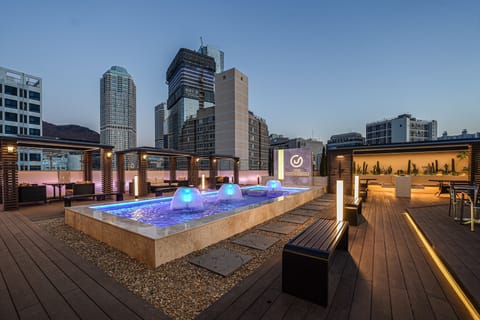Rooftop terrace
