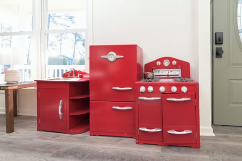 Kids Play Kitchen in Living Room