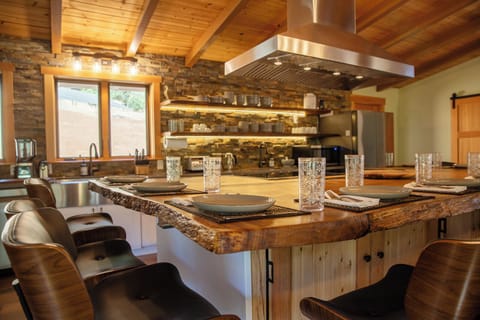 6x12 foot live edge island