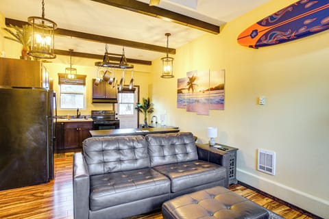 Coeur d'Alene Vacation Rental | Studio | 1BA | 425 Sq Ft | Step Required
