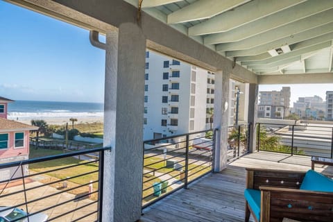 Private, oceanview balcony from this private rental property