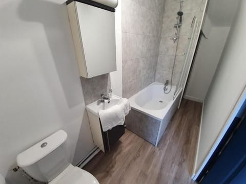 Family Room, Balcony | Bathroom