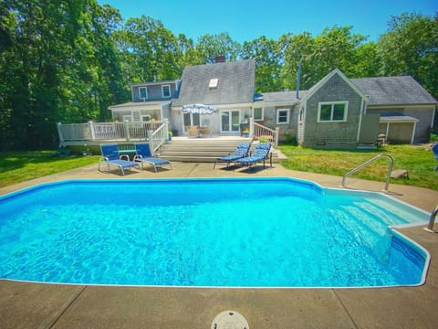 BACK YARD AND POOL
