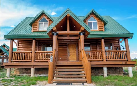 Arrive in Duck Creek and pull right up to the cozy cabin.