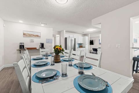 Large Dining Space Seats 8