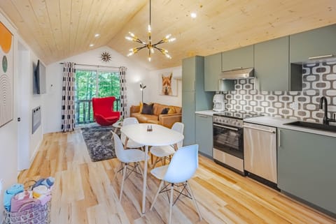 Kitchen and Living Room
