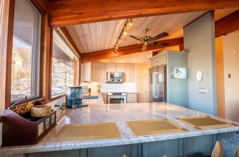 Stainless Appliances and Granite Counters