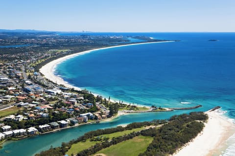Beach nearby, white sand