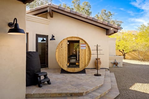 Warm up, let go, and feel the stress melt away in your serene private sauna.