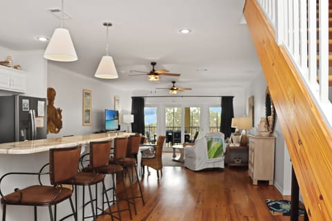 Main Floor Living Area, Beach Front Deck!