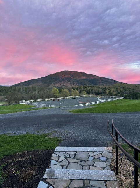 Enjoy beautiful sunsets over Mt. Ascutney