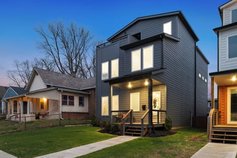 FRONT OF HOUSE - TWILIGHT