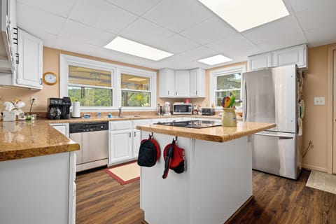 Kitchen with all the amenities