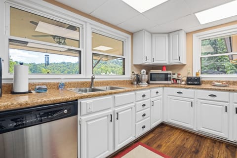 Kitchen with all the amenities