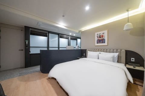 Standard Double Room, City View | Down comforters, desk, laptop workspace, free WiFi