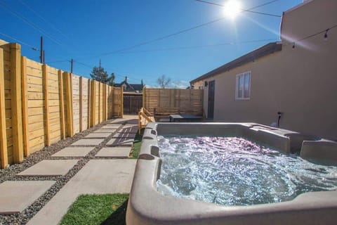 Private hot tub and yard for your use only :).