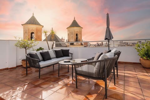 Deluxe Apartment, Mountain View | Terrace/patio