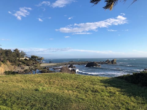 Here’s a beautiful vantage point directly in front of the house