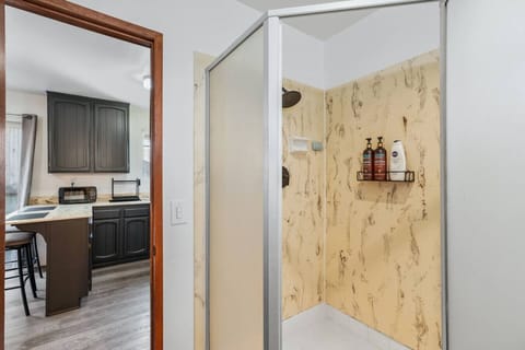 Full bath with walk-in shower