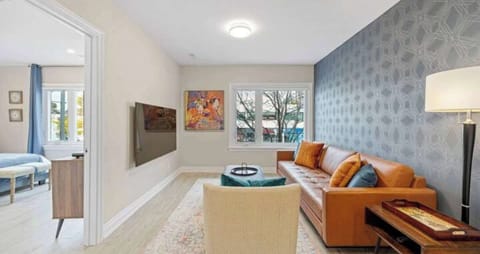 Kick back and unwind in your stylish, light-filled sanctuary after a day of exploring.