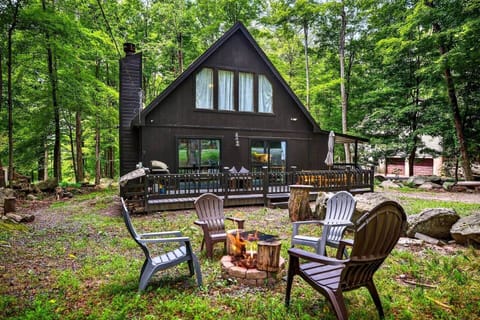 outdoor, property entrance, fireplace, terrace patio, summer, chalet, daytime