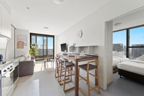 The dining area.