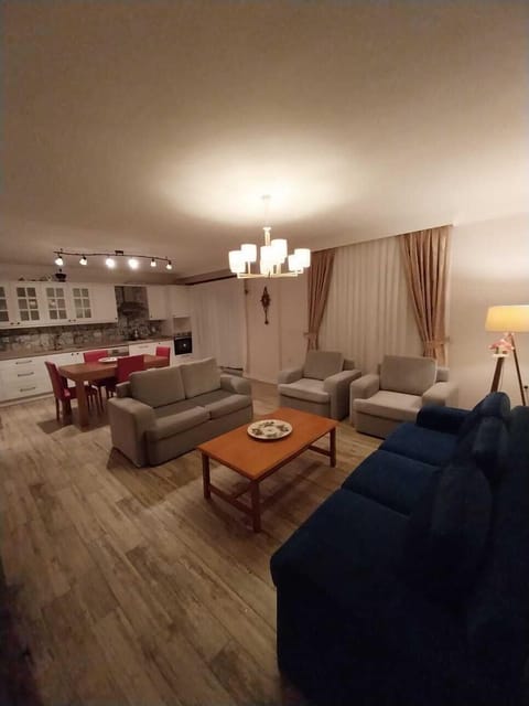 Family Apartment, Mountain View | Private kitchen | Highchair