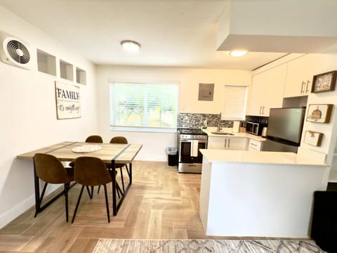 Kitchen and Dining Room
