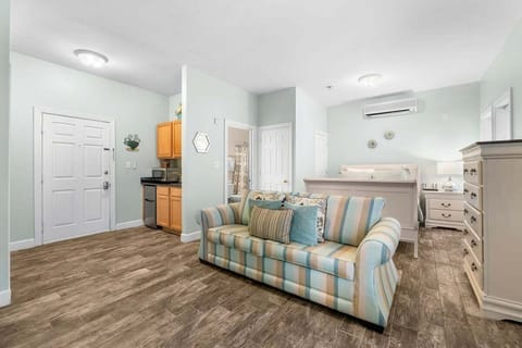 Living room with sleeper sofa