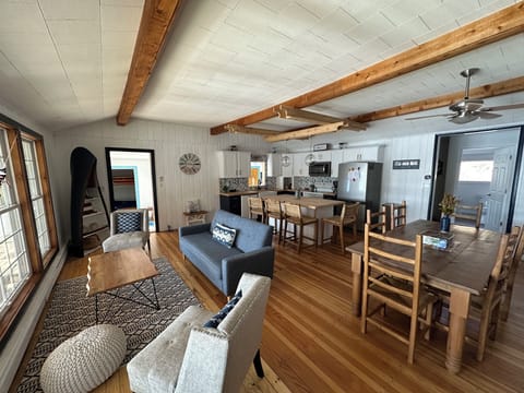 Living room and Kitchen