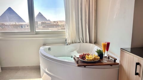 Superior Double Room, Jetted Tub, Mountain View | In-room safe, soundproofing, iron/ironing board (on request)