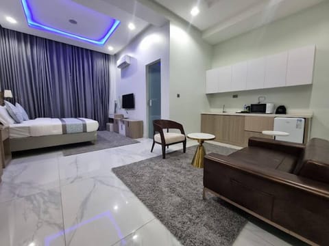 Family Apartment, Balcony, City View | 2 bedrooms, desk, laptop workspace, blackout drapes