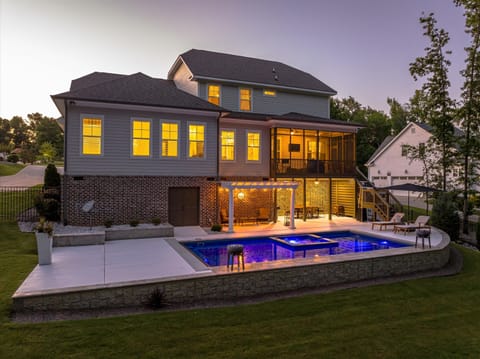 Beautiful outdoor sitting area