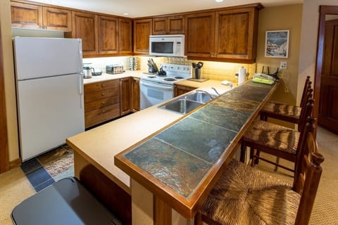Indoors, Kitchen, Floor, Flooring, Refrigerator
