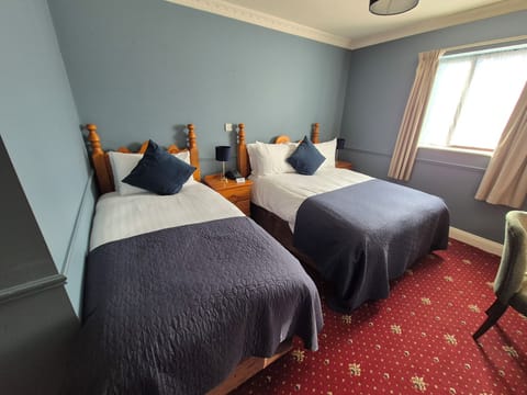 Basic Triple Room | Desk, blackout drapes, iron/ironing board