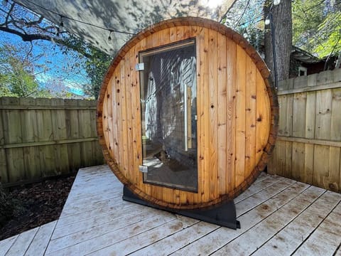 Private Barrel Sauna