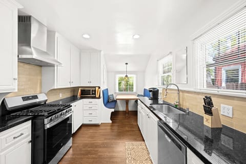 Fridge, oven, stove, microwave, coffeemaker, toaster, dishwasher and more