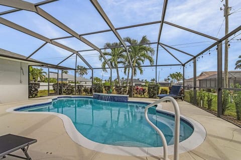Start your stay by the private screened-in pool — the heart of Casa Colada.