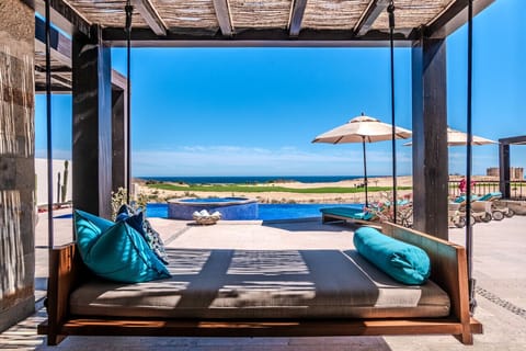 View from built in hammock - Paradise!