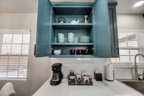 Fully stocked kitchen