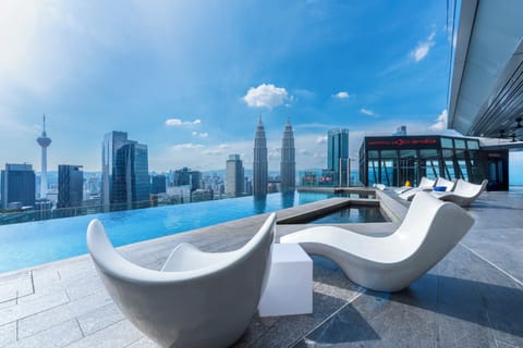 Rooftop pool