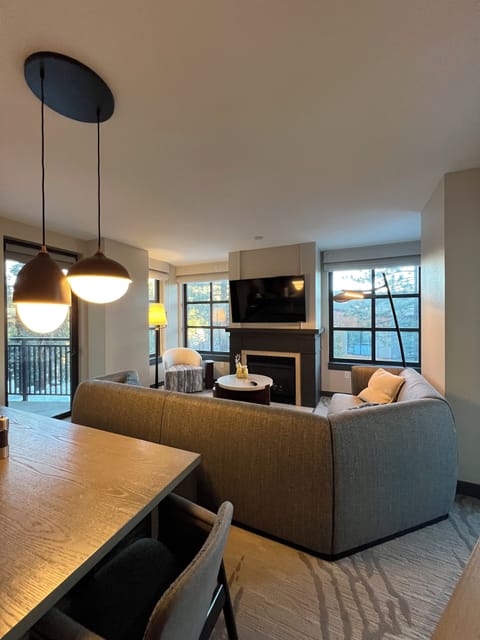 Spacious living area to relax with family and friends.