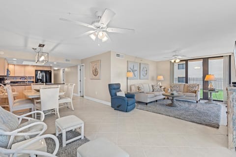 Condo, Multiple Beds (Sunrise 109) | Living area | TV