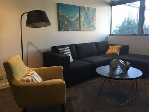 living room with sofa&tv