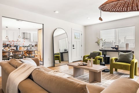 Our grand and airy living room filled with sunlights and ample seatings.