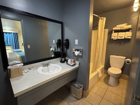 Standard Double Room | Bathroom | Hair dryer, towels, soap, shampoo