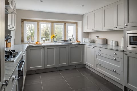 The kitchen at The Annex at Runninghill, Peak District