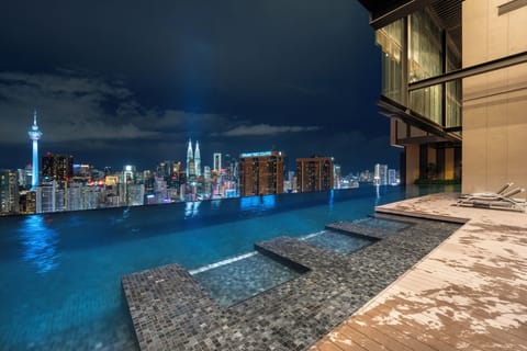 Rooftop pool