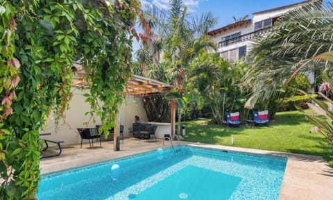 Shared Pool area and large garden area