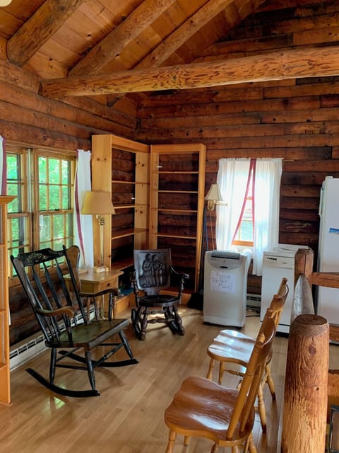 Enjoy this reading nook area separate from the main living area.